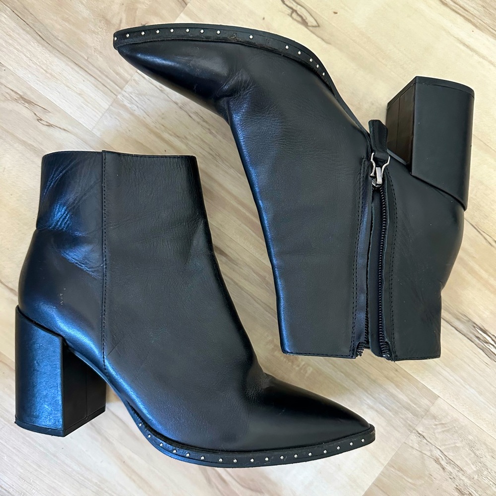 Tony Bianco black ankle boots